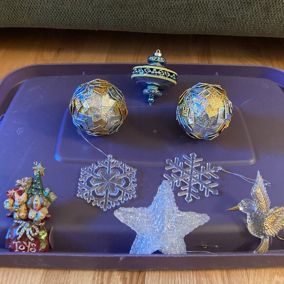 Glass and Other Christmas ornaments - Picture 1 of 5